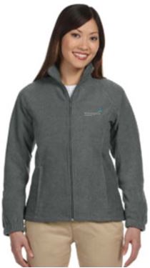 Picture of Ladies Harriton 8 oz. Full-Zip Fleece (M990W)pw