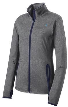 Picture of Ladies Sport-Wick® Stretch Contrast Full-Zip Jacket  (LST853)pw