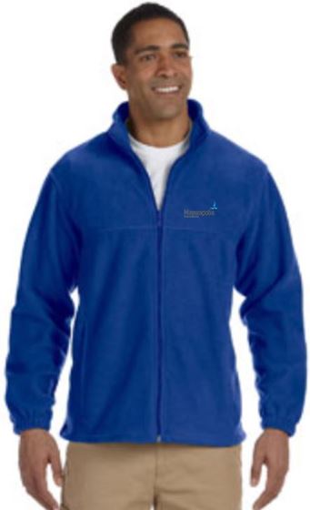 Picture of Men's Harriton 8 oz. Full-Zip Fleece (M990)pw