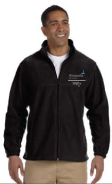 Picture of Men's Harriton 8 oz. Full-Zip Fleece (M990)ww