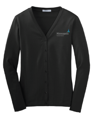 Show details for Ladies Modern Stretch Cotton Cardigan  (L515) Picture of Ladies Modern Stretch Cotton Cardigan  (L515)