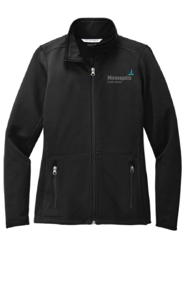 Picture of Ladies Port Authority® Pique Fleece Jacket (L222)
