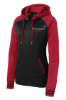 Picture of Sport-Tek® Ladies Sport-Wick® Varsity Fleece Full-Zip Hooded Jacket (  LST236 )
